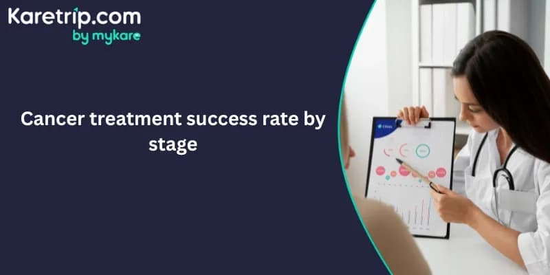Cancer treatment success rate by stage